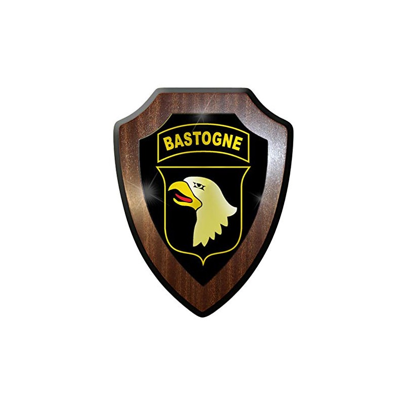 Coat of Arms/Wall Shield/Crest Airborne Paratrooper US Army Bastogne 9026