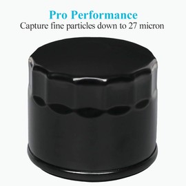 HOODELL 2 Pack 12 050 01-S Oil Filter for Kohler Engine Lawn Mower, Troy Bilt Bronco 12 050 01, Professional 1205001-S 12 050 01-S1 Oil Filter