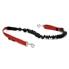 cat-or-dog.boutique Canicross Retractable Dog Lead Professional Extendable 2.5m (S: 12-20kg, Red)