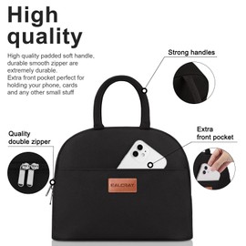 BALORAY Lunch Bag for Women Men Insulated Lunch Box for Adult Reusable Lunch Tote Bag for Work, Picnic or Travel