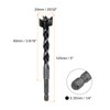 sourcing map Forstner Drill Bit 20mm (25/32") Dia 125mm (5")