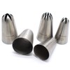Tumtanm 5 Pack Extra Large Piping Nozzles, 1B 1C 1E