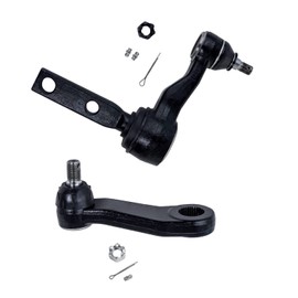 Detroit Axle - Front 10pc Suspension Kit for Ford Expedition F-150 F-250 Lincoln Navigator, Inner & Outer Tie Rod Ends Sway Bars Lower Ball Joints Pitman Idler Arm Replacement