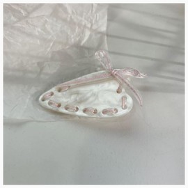 MISS MUMU Hair Accessories, Hair Clip, Ribbon Clip, Set of 1, Hair Ornament, Ribbon Pin, Hair Arrangement, Barrette, Hair Pin, For Women and Children, For Photography, Wedding, School, Party, Cute