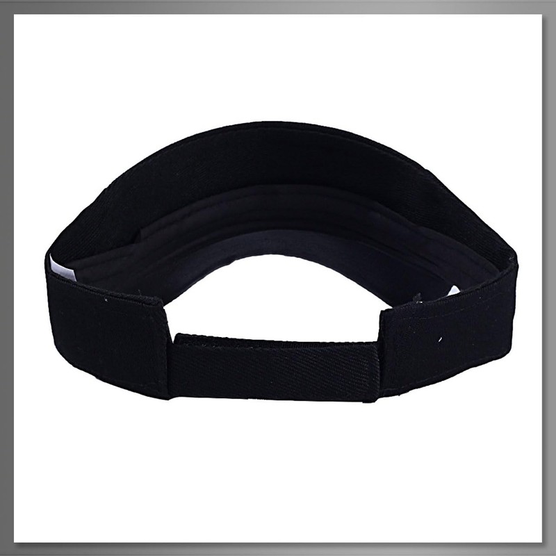 Buzz Selection CAP258 One Color Visor Cap, Hat, Golf, Logo,