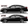 Chrome Delete Blackout Vinyl Overlay for 2019-2022 Nissan Altima Window
