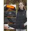 KOPLO Heated Vest Women with Battery Pack, Lightweight Rechargeable Electric