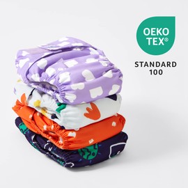 Bambino Mio, Revolutionary Reusable Nappy - Sustainable, Washable, Chemical-Free Eco Cloth Nappy for Newborns to Toddlers - Bounce