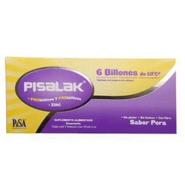 Pisalak Probióticos 6 Billones UFC 7 Frascos con 10ml Cu                                                                                              