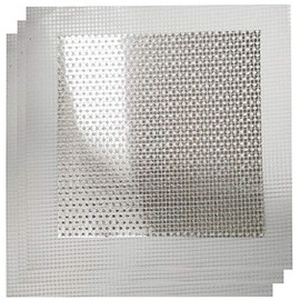 3 Pcs 6 Inch Wall Patch Repair, Drywall Repair Patch Self Adhesive Drywall Patch and Fiberglass Repair Kit, Heavy Duty Dry Wall Hole Repair Patch for Drywall Plasterboard (6 x 6 Inch)