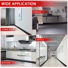 Vinyl Wall Base Baseboard Molding Trim 6" Flexible Self Adhesive