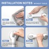 Newthinking Newthinking Suction Bathroom Grab Rails, Hand Rail for Disabled,