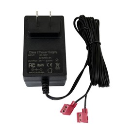 UPMMUD Water Softener Power Supply Adapter with Long Cable, DC24V Power Cord, Black Compatible with Rheem RHS32 RHS42 RHW42, Ecowater 7351054/7337482/7275907 ﻿