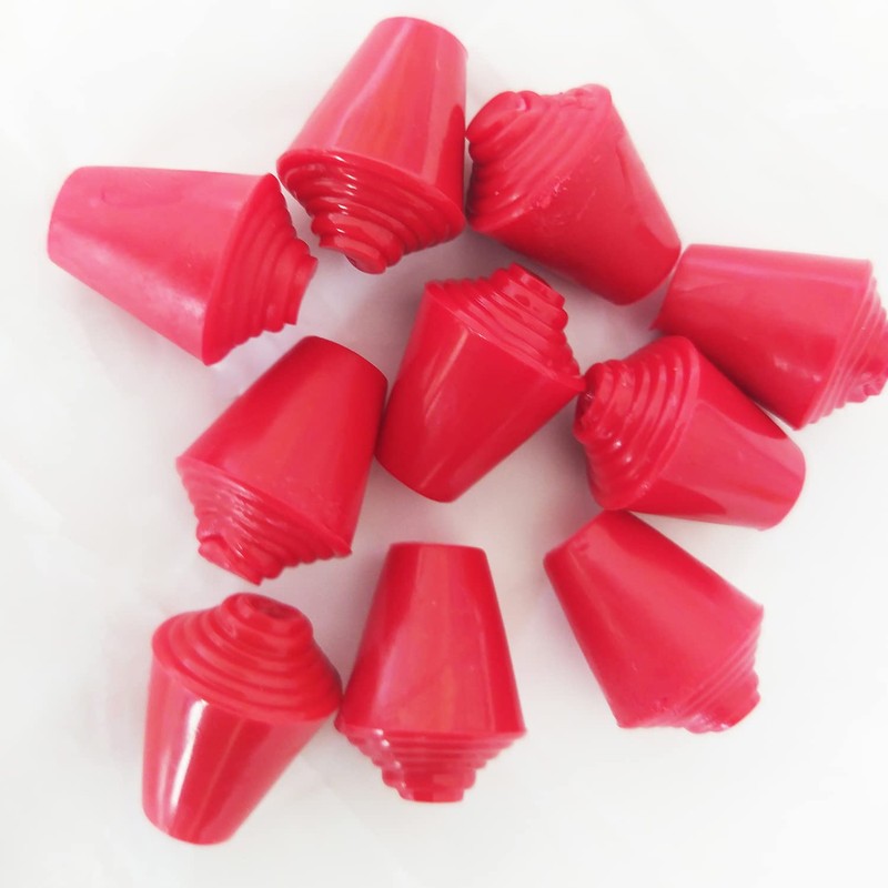 LEONARK Fencing Practice Sword Tips Foil/Epee Rubber Replacement Tips (for