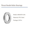 Kozelo 20pcs AXK2035 Thrust Needle Roller Bearings - [20mm Bore