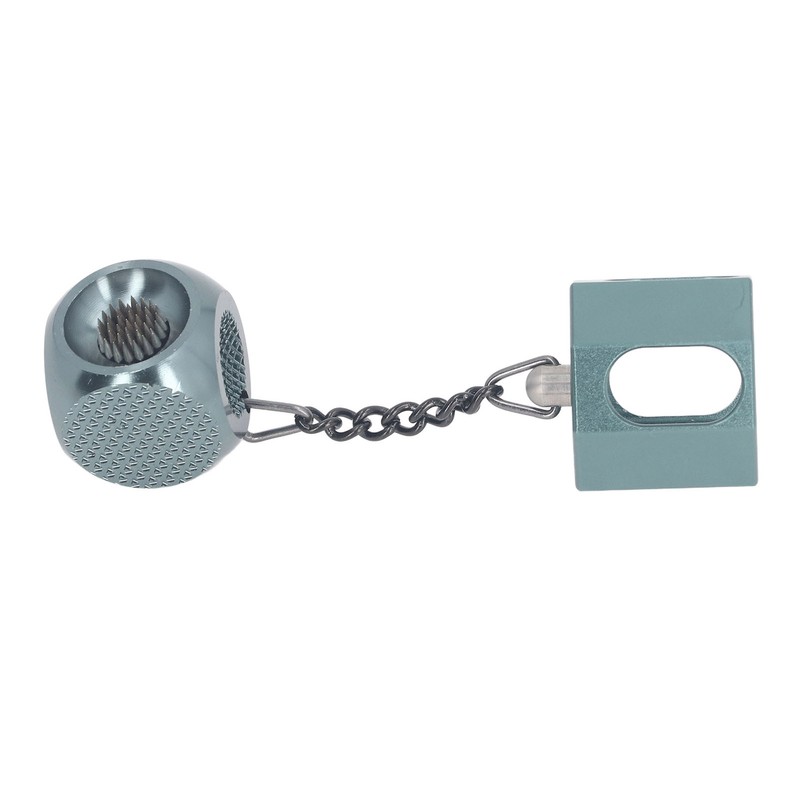 Billiard Chalk Holder Aluminum Alloy Portable Magnetic Pool Cue Chalk