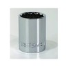 3/4" SAE/Standard 1/2" Drive 12 Point Socket - 47508 (Bulk