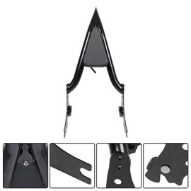 GXYWADY 24 inch Black Detachable Motorcycle Rear Passenger Backrest Replacement for Sportster XL XLH 883 1200