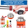 Sondiko Dual Flame Mode Butane Torch Head S516, Professional Grilling