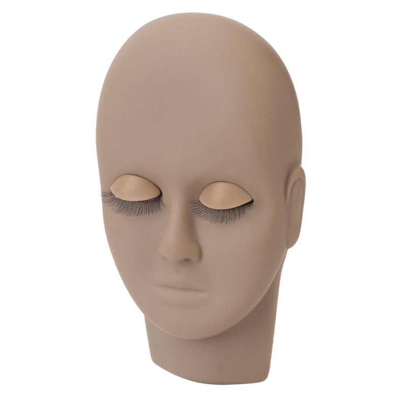 Lash Mannequin Head Makeup Eyelash Extension Practice Doll Head with