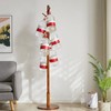 IBUYKE Coat Rack Stand, Freestanding Coat Tree with Solid Round