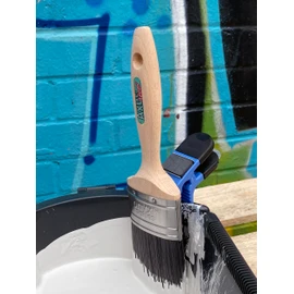 Axus Decor Painter's Multi-Purpose Tool - Magnetic Brush Clip and Paint Can Opener - Pack of 1 - Two Magnet Clip for Holding Brush & Can Opener - For Professional & DIY Projects