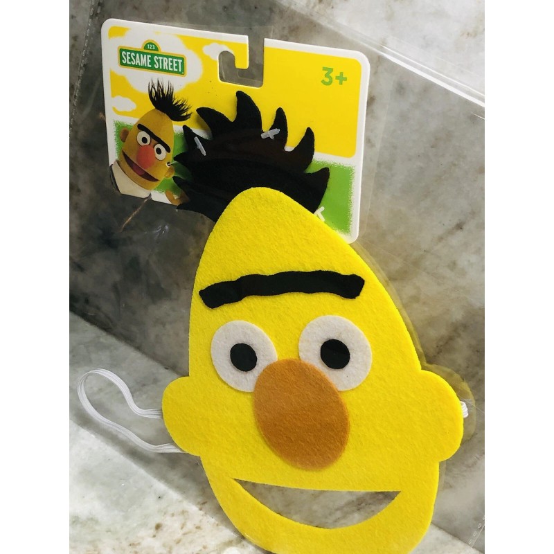 Bert Sesame Street Mask. 3+Brand New-SHIPS N 24 HOURS
