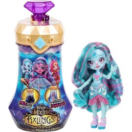 Magic Mixies Pixlings. Unia The Unicorn Pixling. Create and Mix A Magic Potion That Magically Reveals A Beautiful 6.5" Pixling Doll Inside A Potion Bottle! Gifts for Kids, Ages 5+ - Style: Mermaid