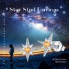 Star Earrings for Women Girls 925 Sterling Silver Star Earrings