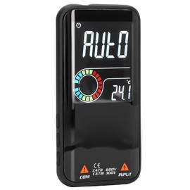 Smartes Digitales Multimeter, Automatisch Umschaltendes Multifunktionales Multimeter mit Farbigem LCD und Automatischer Abschaltung für AC/DC-Spannung, Widerstands- und