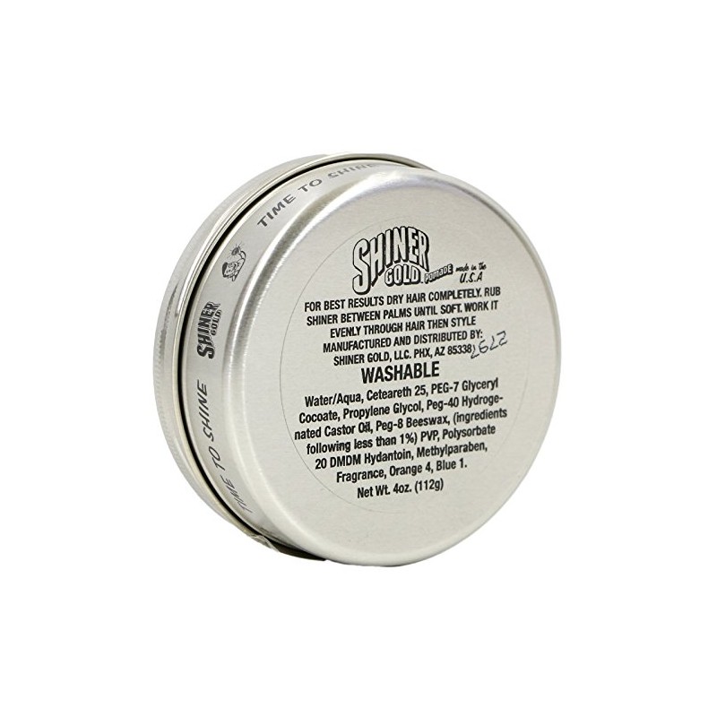 Shiner Gold Pomade | Strong Hold | High Shine |