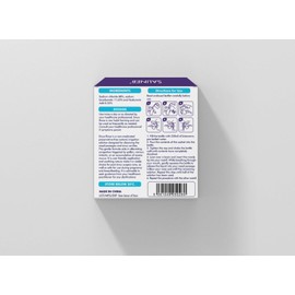 Salineb Sterile Isotonic Sea Water for Topical Irrigation 0.9% Sterile Isotonic Sea Water Nasal Hygiene Ocular Hygiene Auricular Rinsing, Cleansing Wounds Preservative Free Pack of 40 X 5ml Vials