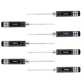 Hex Screwdriver Set 0.9mm 1.27mm 1.3mm 1.5mm 2.0mm 2.5mm 3.0mm 7pcs Hex Head Allen Wrench Tools Kit