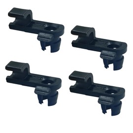 LXROAR01 4PCS Hood Safety Catch Snap Compatible with Toyota Sequoia 2001 to 2020 year, for Tundra 2000 to 2013 year, for 69759-0C010 Hood Clips