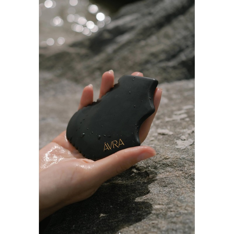 Avra Bian Stone Gua Sha Facial Sculpting Tool Massager for