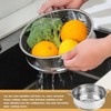Stainless Steel Steamer Pot - 7.8 Inches Round with Cooking
