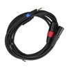 3.5mm Stereo Male to Dual 2 XLR Male Plug Connector