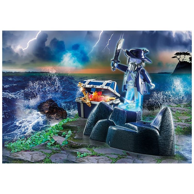 Playmobil - 71047 Pirate Spirit and Treasure