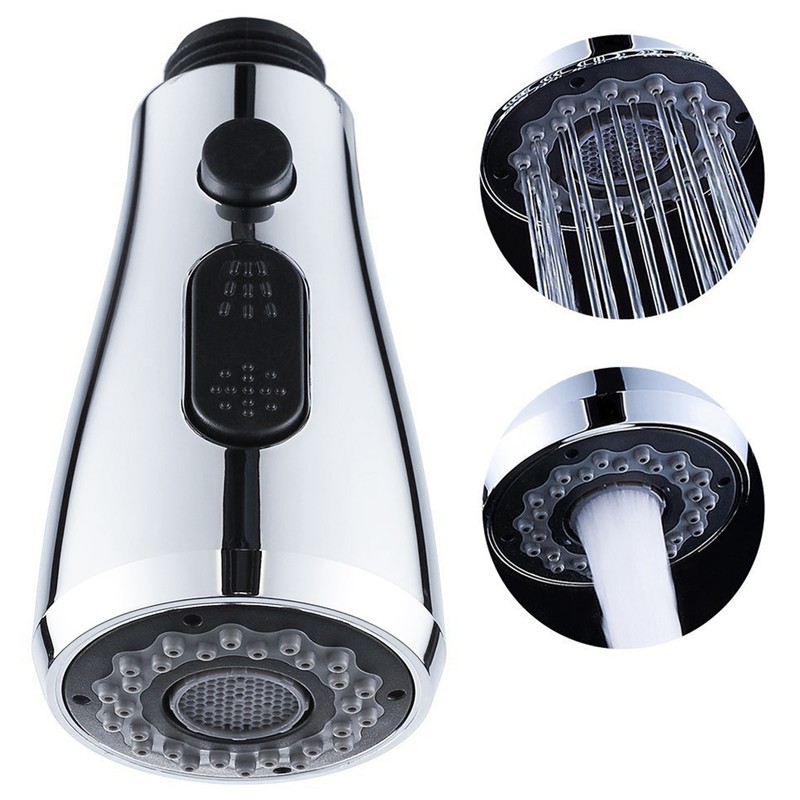 Faucet Spayer Head Sink 3 Functions Spray Head G1/2 Pull