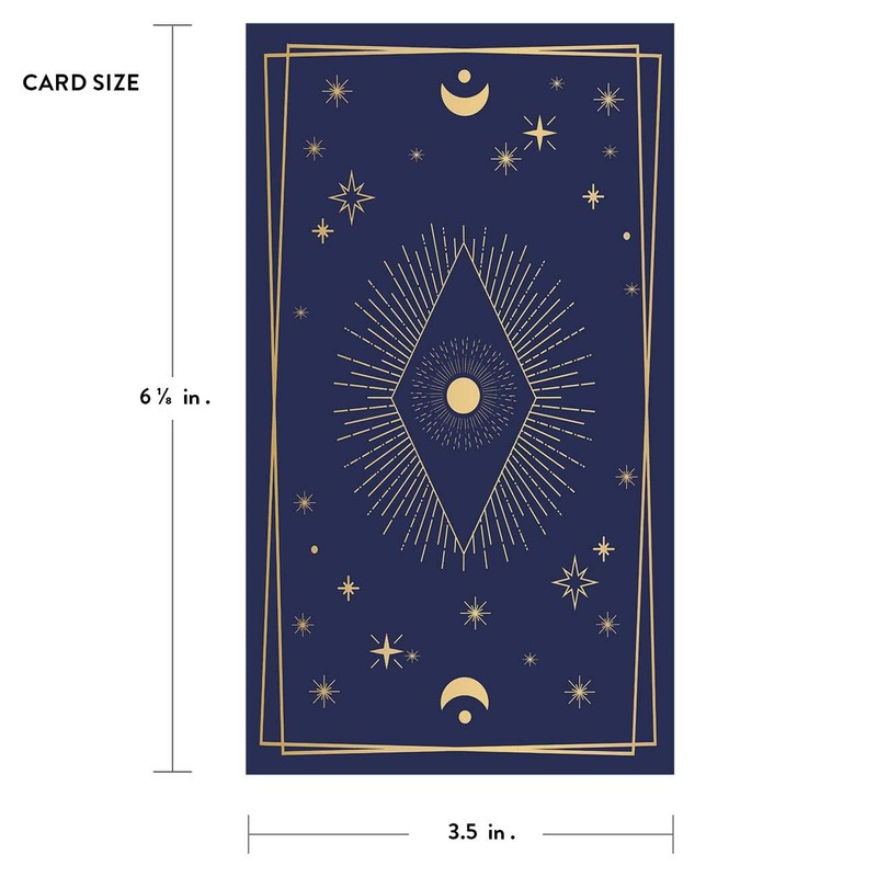 Eccolo Large Tarot Deck, 78 Cards in Carrying Box -