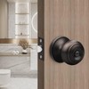 Gobrico Round Ball Style Door Knob Keyless Privacy Bedroom and