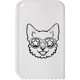 Azeeda 'Chihuahua with Sunglasses' Plastic Ice Scraper (IC00040796)
