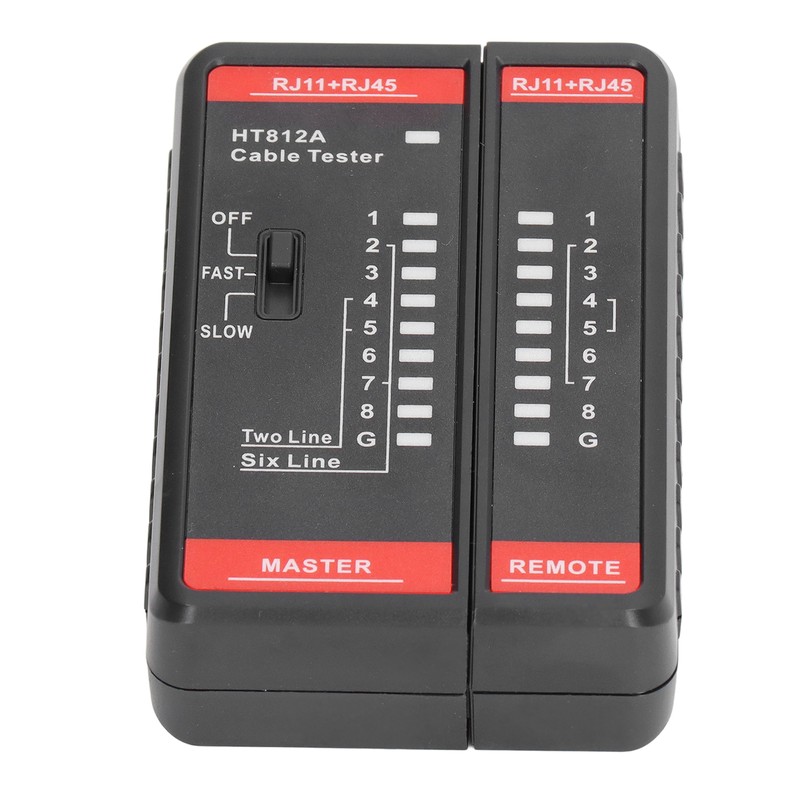 Network Cable Tester RJ11 RJ45 Phone Line Wire Test Tool