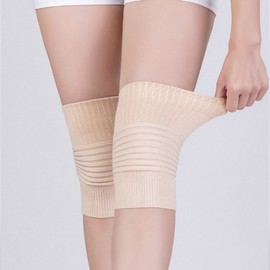 Compression Leg Bandage Spandex Sports Protector Knee Unisex Black M