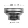 200 to 160mm Duct Reducer Round Reducer Pipe Riser Reducer