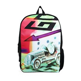 Mojo Life Monopoly Car 16 inch Backpack Tech Bag