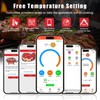 Smart Wireless Meat Thermometer – BBQ Thermometer 820-FT Bluetooth Wireless
