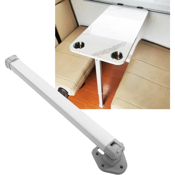 EIMSOAH 510‑760mm Folding Table Legs, Telescopic Bar Desk Legs, Aluminium