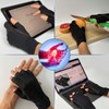 Kedley Copper Infused Arthritis Compression Gloves - Open Tip Fingers,