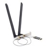 WiFi Adapter Dual Frequency 2.4Ghz/5Ghz 300Mbps/867Mbps Wireless Network Connector for